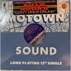 Stevie Wonder Don't Drive Drunk VINYL 12" USED