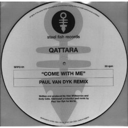 Qattara Come With Me (Paul van Dyk Remix) USED VINYL 12INCH 33 S RPM SINGLE SIDED LIMITED EDITION PICTURE DISC