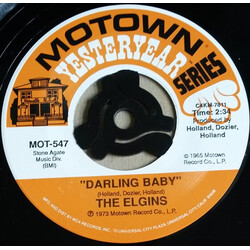 The Elgins Darling Baby / Heaven Must Have Sent You USED VINYL 7INCH 45 RPM SINGLE