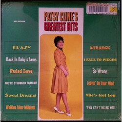 Patsy Cline Greatest Hits Vinyl LP USED