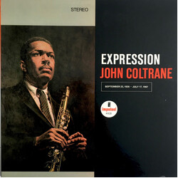 John Coltrane Expression Vinyl LP USED