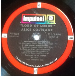 Alice Coltrane Lord Of Lords Vinyl LP USED