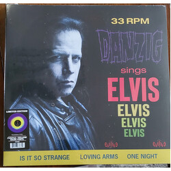 Danzig Sings Elvis Vinyl LP USED