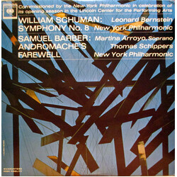 William Schuman / Samuel Barber / Leonard Bernstein / Martina Arroyo / Thomas Schippers / The New York Philharmonic Orchestra William Schuman: Symphon