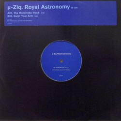 µ-Ziq Royal Astronomy USED VINYL 12INCH PROMO 45 RPM