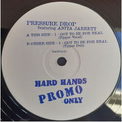 Pressure Drop / Anita Jarrett Got To Be For Real USED VINYL 12INCH PROMO