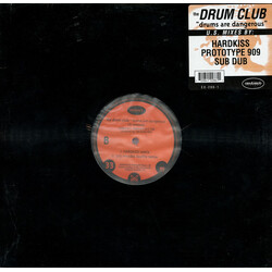 Drum Club Drums Are Dangerous (US Remixes) USED VINYL 12INCH 33 S RPM EP
