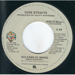 Dire Straits Sultans Of Swing USED VINYL 7INCH 45 RPM SINGLE STEREO