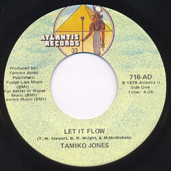 Tamiko Jones Let It Flow / Cloudy USED VINYL 7INCH 45 RPM STEREO