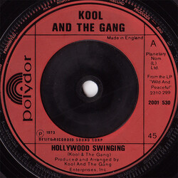 Kool & The Gang Hollywood Swinging VINYL 7" USED
