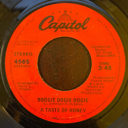A Taste Of Honey Boogie Oogie Oogie USED VINYL 7INCH 45 RPM SINGLE