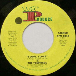 The Temprees I Love, I Love / Your Love (Is All I Need) USED VINYL 7INCH 45 RPM