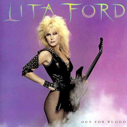 Lita Ford Out For Blood Vinyl LP USED