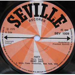 Rainy Days Party USED VINYL 7INCH