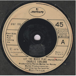 Charles Earland Let The Music Play USED VINYL 7INCH SINGLE 45 RPM