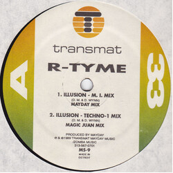 R-Tyme Illusion / R-Theme USED VINYL 12INCH 33 S RPM REISSUE