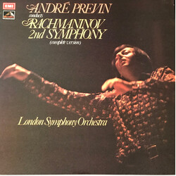 André Previn / London Symphony Orchestra / Sergei Vasilyevich Rachmaninoff 2nd Symphony (Complete Version) Vinyl LP USED