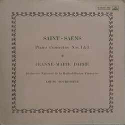 Camille Saint-Saëns / Jeanne-Marie Darré / Orchestre National De France / Louis Fourestier Piano Concertos Nos. 1 & 3 Vinyl LP USED