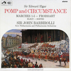 Sir Edward Elgar / Sir John Barbirolli / New Philharmonia Orchestra / Philharmonia Orchestra Pomp And Circumstance Vinyl LP USED