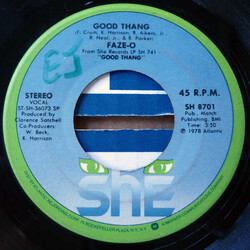 Faze-O Good Thang / Who Loves You USED VINYL 7INCH 45 RPM