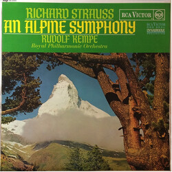 Richard Strauss / Rudolf Kempe / The Royal Philharmonic Orchestra An Alpine Symphony Vinyl LP USED