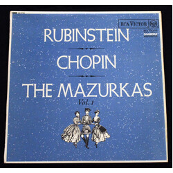 Frédéric Chopin / Arthur Rubinstein The Mazurkas Vol. 1 Vinyl LP USED