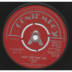 Little Gigi Daddy Love USED VINYL 7INCH 45 RPM SINGLE PROMO STEREO