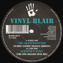 Vinyl Blair The Trancespotter / Scratch N Sniff USED VINYL 12INCH 33 S RPM