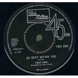 Four Tops So Deep Within You USED VINYL 7INCH 45 RPM SINGLE