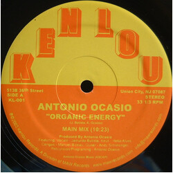 Antonio Ocasio Organic Energy USED VINYL 12INCH 33 S RPM STEREO