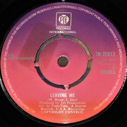 The Independents Leaving Me / I Love You, Yes I Do USED VINYL 7INCH SINGLE 45 RPM