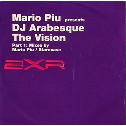 Mario Più / DJ Arabesque The Vision (Part 1) USED VINYL 12INCH 33 S RPM