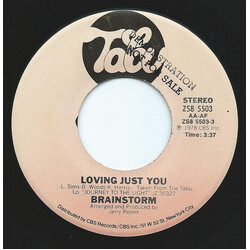 Brainstorm (5) Loving Just You / The Visitor USED VINYL 7INCH 45 RPM SINGLE STEREO
