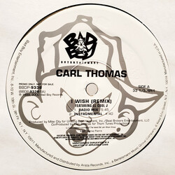 Carl Thomas I Wish (Remix) USED VINYL 12INCH 33 S RPM PROMO