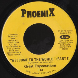 Great Expectations (2) Welcome To The World USED VINYL 7INCH 45 RPM SINGLE
