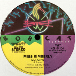 Miss Kimberly D.J. Girl / My Boyfriend Is A Communist VINYL 12" USED