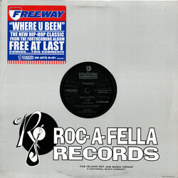 Freeway Where U Been USED VINYL 12INCH 33 S RPM PROMO