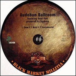 Black Market Militia Audobun Ballroom / Thug Nation / Hood Lullabye USED VINYL 12INCH