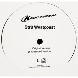 Knoc-Turn'Al Str8 Westcoast USED VINYL 12INCH PROMO