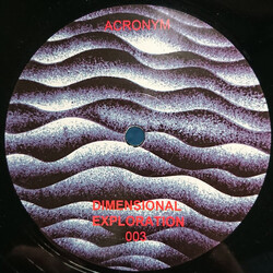 Acronym Dimensional Exploration 003 USED VINYL 12INCH