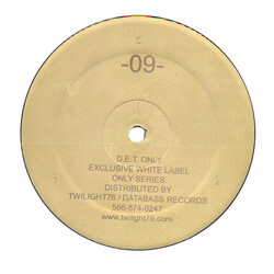 DJ Godfather / DJ Starski D.E.T. Only 009 USED VINYL 12INCH WHITE LABEL