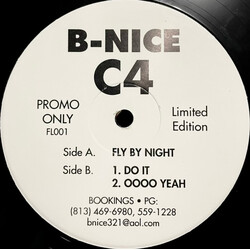 B.Nice / C4 (4) Fly By Night USED VINYL 12INCH LIMITED EDITION PROMO