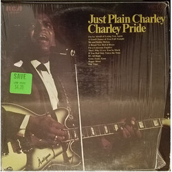 Charley Pride Just Plain Charley Vinyl LP USED