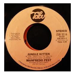 Manfredo Fest Jungle Kitten USED VINYL 7INCH