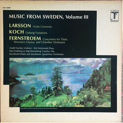 Lars-Erik Larsson / Erland Von Koch / John Fernström Music From Sweden, Volume III Vinyl LP USED