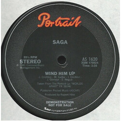 Saga (3) Wind Him Up USED VINYL 12INCH SINGLE 33 S RPM PROMO