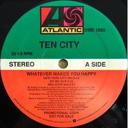 Ten City Whatever Makes You Happy VINYL 12" USED