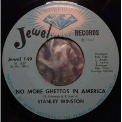 Stanley Winston No More Ghettos In America USED VINYL 7INCH 45 RPM