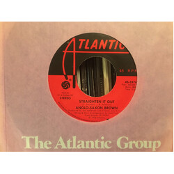 Anglo Saxon Brown Straighten It Out / The Grizzly USED VINYL 7INCH 45 RPM