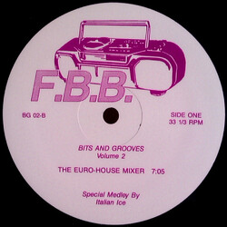 Italian Ice / The Techno Master (2) Bits & Grooves Vol. 2 USED VINYL 12INCH